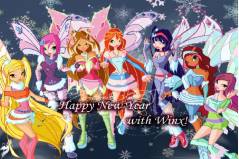 Новогодние Пазлы Винкс - Winx Happy Year Rotate Puzzle